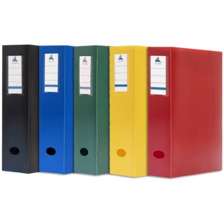 BOITE DE CLASSEMENT OFFICEPLAST DOS DE 60 MM Jaune