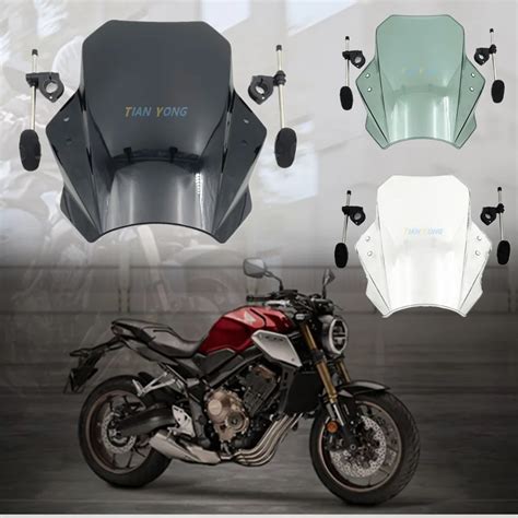 Parabrisas Ajustable Para Motocicleta Deflector De Viento Para Honda