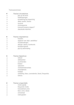 Uitgewerkt Voorbeeld Schema Klinische Redeneren Incl Step Casus