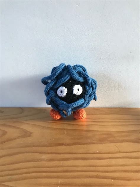 Tangela Pokemon Knitting Pattern Soft Toy Pokemon Amigurumi Animal