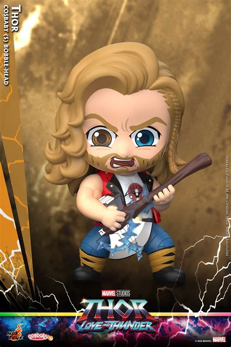 Thor Love And Thunder Cosbaby Bobble Heads Revealed By Hot Toys