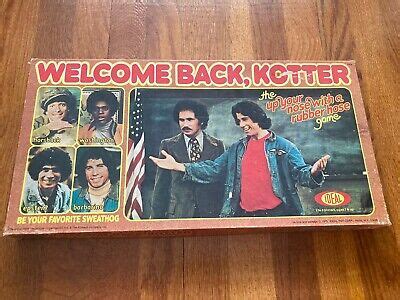 Vintage 76 IDEAL TOY CORP Welcome Back Kotter Board Game John Travolta