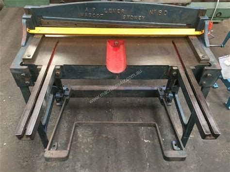 Used Ap Lever D Manual Treadle Guillotine In Listed On Machines U