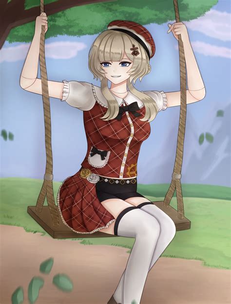 Sandrone on a windy day : r/Genshin_Impact