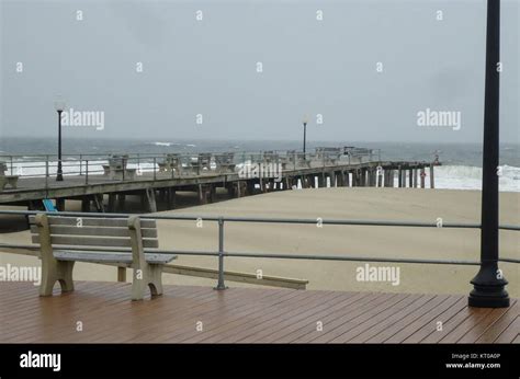 asbury park boardwalk  res stock photography  images alamy