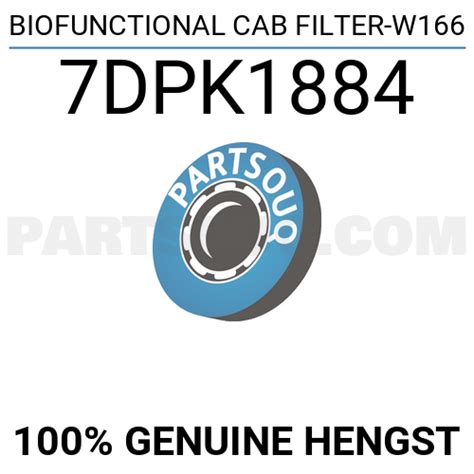 BIOFUNCTIONAL CAB FILTER-W166 7DPK1884 | Hengst Parts | PartSouq