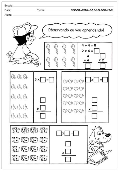 Contas De Matemática 3 Ano
