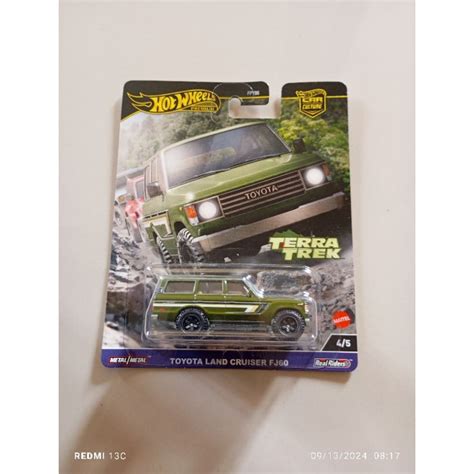 Jual Hot Wheels Toyota Land Cruiser Fj Terra Trek Free Protektor Shopee Indonesia