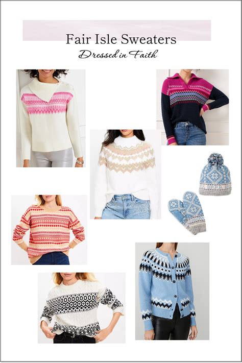 fair isle women sweaters 11