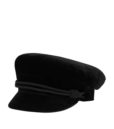 Womens Saint Laurent Black Sailor Cap Harrods Us