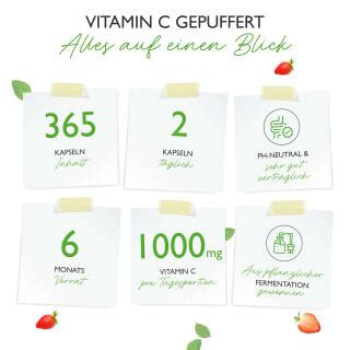 Vitamin C Gepuffert Kapseln