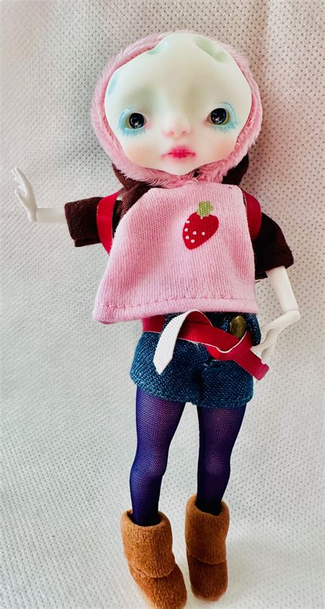 Circus Kane Grook The Piglet Nefer Faceup Vanilla Nude Doll Peddlar