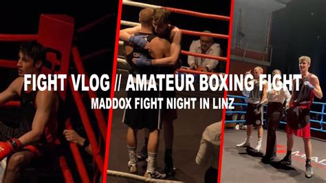 Fight Vlog Amateur Boxing Fight Spannung Pur YouTube