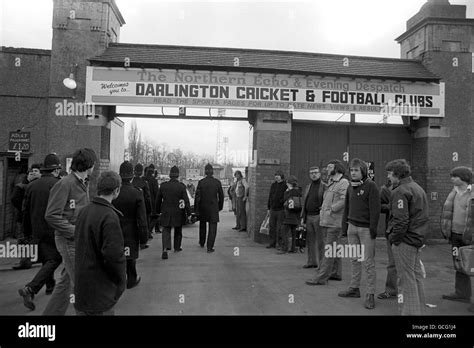 Soccer League Division Four Darlington V Mansfield Town Feethams