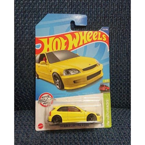 Jual Hot Wheels Reguler Honda Civic EK 9 Japan Card Shopee Indonesia