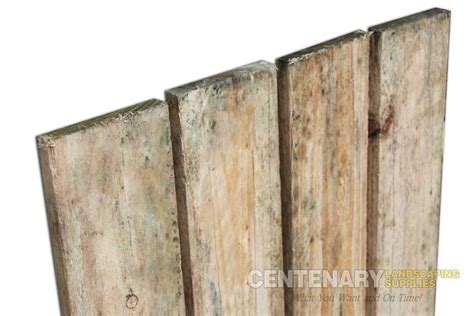 Cca Treated Flat Top Pine Fence Paling 12m 100x16mm Centenary Landscaping