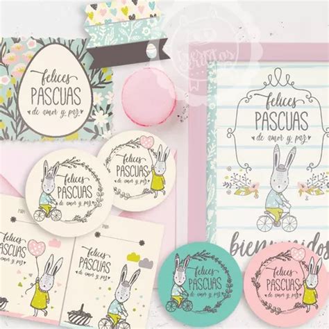 Kit Imprimible Felices Pascuas Decoración Tarjetas Juegos MercadoLibre