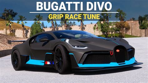 Forza Horizon Tuning Bugatti Divo Fh Grip Race Build Tune