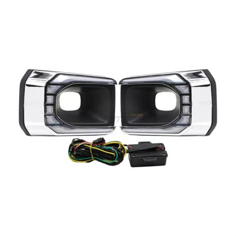 Led Drl Lampe Pour Toyota Hilux Revo Rocco Diurne Feux Jour