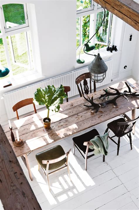 Fascinating Danish Country House In Black And White