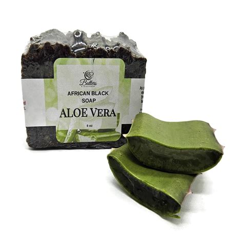 Aloe Vera African Black Soap Butters And Blacksoap