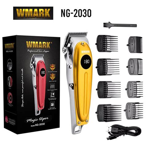 WMARK NG 2030 Cortadora De Cabello Inalambrica Uso Profesional