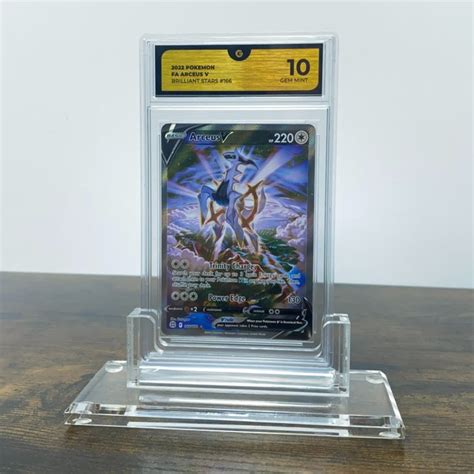 GG 10 Graded Arceus V FA Brilliant Stars 166 172 Catawiki