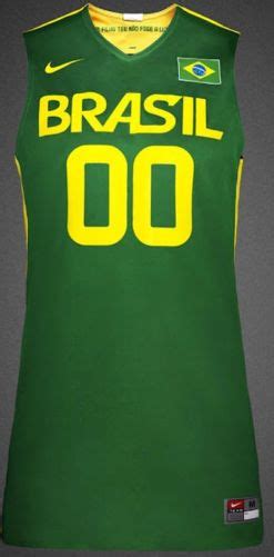 Brazil Jersey History - Basketball Jersey Archive