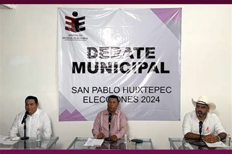 Realiza Ieepco Primer Debate De Candidatos A Presidentes Municipales