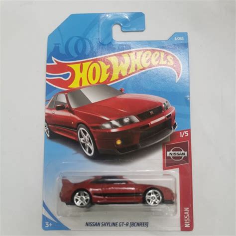 Jual Hot Wheels 17 NISSAN SKYLINE GT R GTR GT R30 R32 Putih Godzilla D23 R33 R34 R35 LBWK