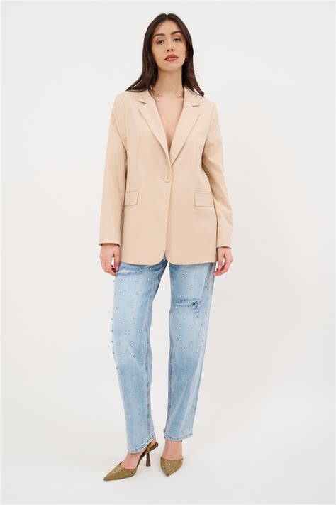 Blazer Dritto Col Nude Giusy Romano