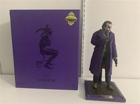 Mavin DC Hot Toys DX The Dark Knight Exclusive Joker Heath Ledger Batman