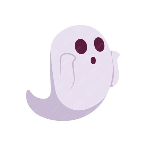 Premium Vector | Boo ghost illustration