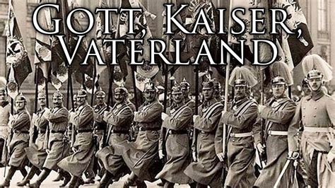 German Empire March Gott Kaiser Vaterland God Kaiser Fatherland