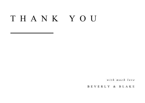 White Thank You Card Customizable Thank You Card Template Shutterstock