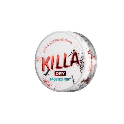 Killa Dry Frosted Mint Buy Extra Strong Nicopods Online