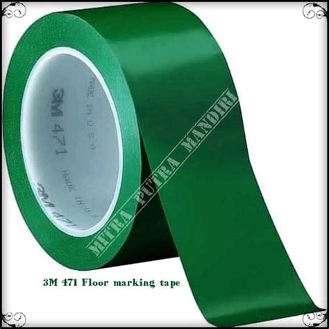 Jual Floor Marking Tape 471 3M Lakban Lantai GREEN 2 In X 33 Meter Di