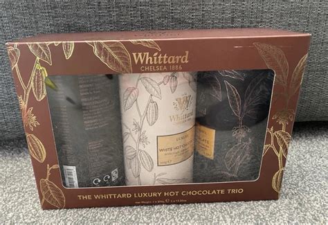 Brand New Whittard Chelsea Luxury Hot Chocolate Trio Picclick Uk