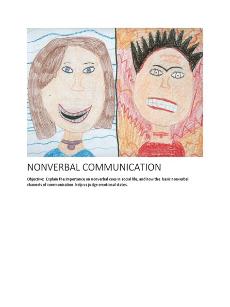 Nonverbal Communication Pdf Facial Expression Nonverbal Communication