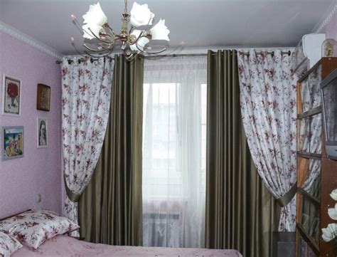 Двойные шторы - 90 фото примеров дизайна и сочетания в интерьере