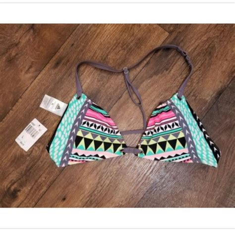Adidas Swim Adidas Tback Bikini Top Triangle Cups Swimwear Poshmark