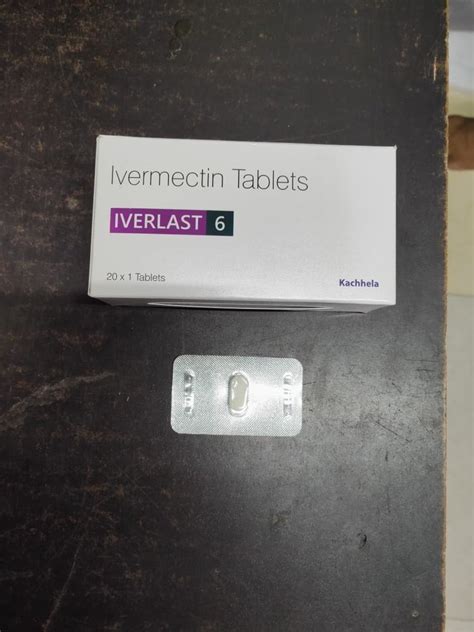 6mg Iverlast 6 At Rs 70 Strip Of 1 Tablet In Nagpur ID 23526653573