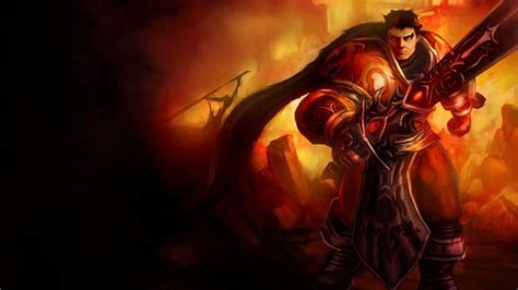 Sanguine Garen Wallpaper Leaguesplash League Of Legends League Of