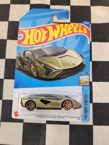 Hot Wheels Factory Fresh Lamborghini Sian Fkp Green Gold Kustomkollector