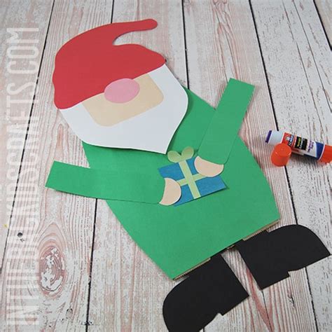 Gnome Craft (with Free Template) • In the Bag Kids' Crafts