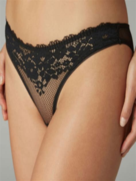 Buy Next Women Black Lace Bikini Briefs 5059109218293 Briefs For Women 9243403 Myntra