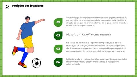 Regras De Jogo De Futebol - Apresentação Cópia Da Explicação Das Regras Do Jogo De Futebol, Temas ...