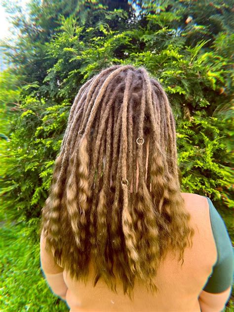 Натуральные дреды с удлинением из шерсти козы | Натуральные дреды ...