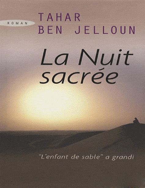 La Nuit Sacr E V Pdf