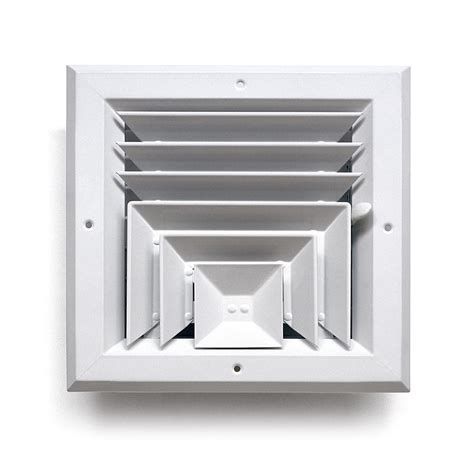 Square Ceiling Diffuser 3 Way Architectural Grille